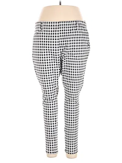 Pre-owned Terra & Sky Casual Pants In White