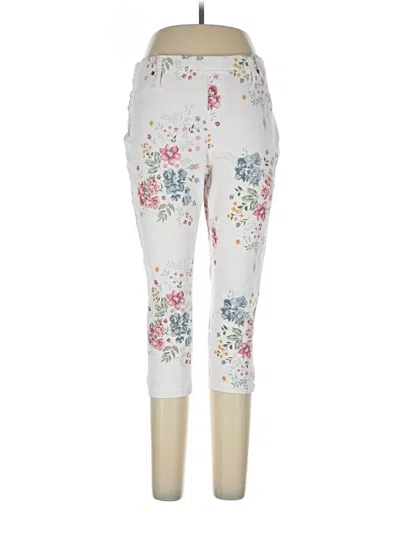 Pre-owned Terra & Sky Casual Pants In White