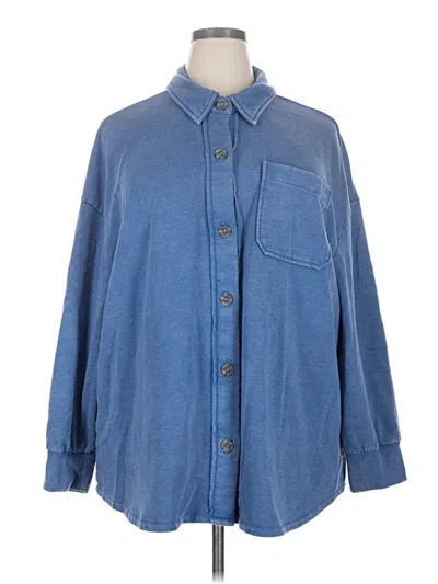 Pre-owned Terra & Sky Denim Jacket In Blue