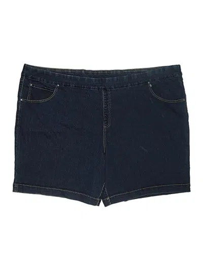 Pre-owned Terra & Sky Denim Shorts In Blue