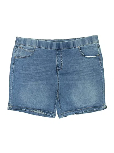 Pre-owned Terra & Sky Denim Shorts In Blue