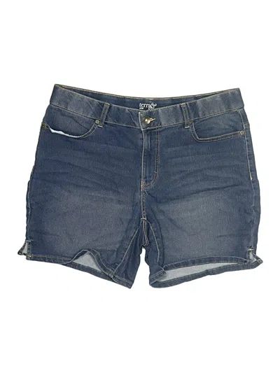 Pre-owned Terra & Sky Denim Shorts In Blue