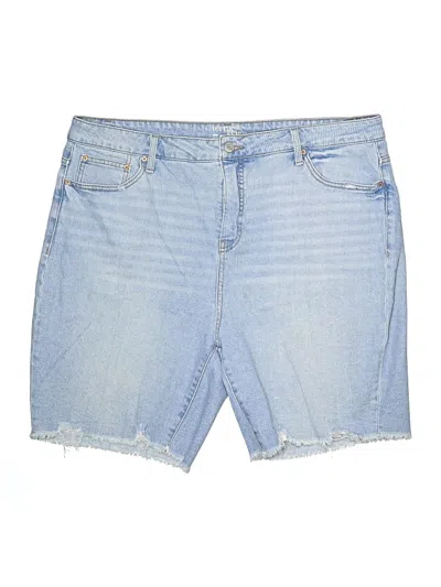 Pre-owned Terra & Sky Denim Shorts In Blue