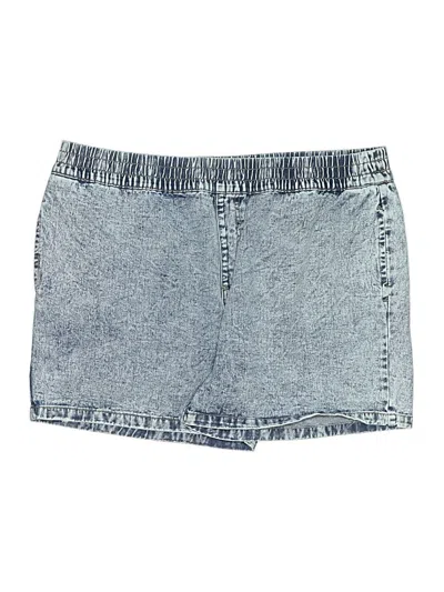 Pre-owned Terra & Sky Denim Shorts In Blue