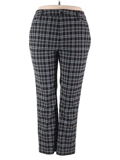 Pre-owned Terra & Sky Dress Pants In Black