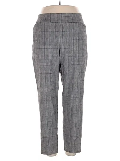 Pre-owned Terra & Sky Dress Pants In Gray