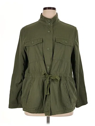 Pre-owned Terra & Sky Jacket In Green
