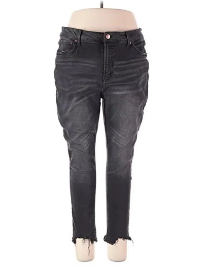 Pre-owned Terra & Sky Jeans In Black