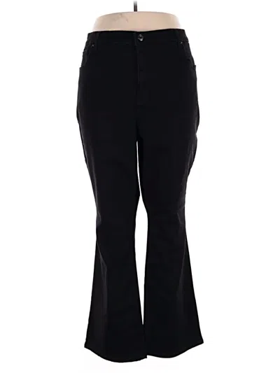 Pre-owned Terra & Sky Jeans In Black