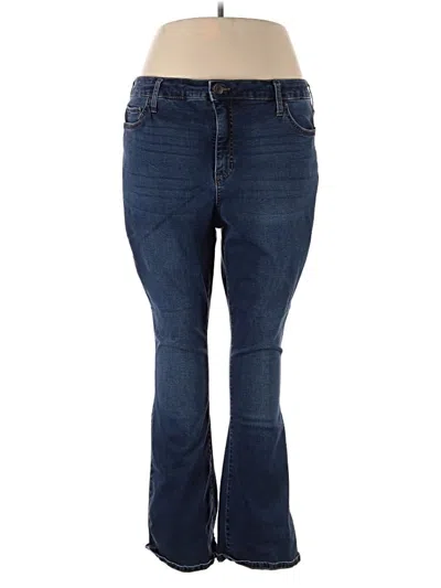 Pre-owned Terra & Sky Jeans In Blue