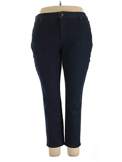 Terra & Sky Jeans In Blue