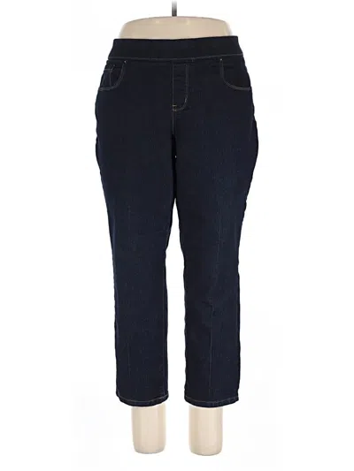 Pre-owned Terra & Sky Jeans In Blue