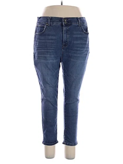 Pre-owned Terra & Sky Jeans In Blue