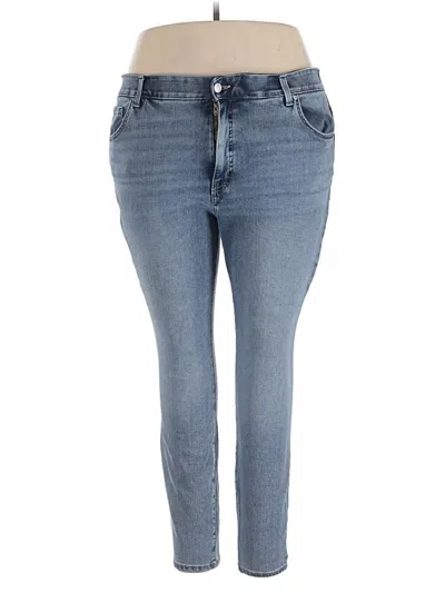 Pre-owned Terra & Sky Jeans In Blue