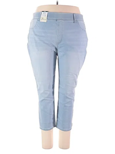 Pre-owned Terra & Sky Jeans In Blue