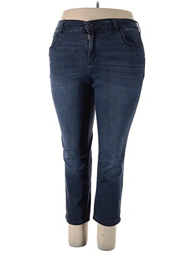 Pre-owned Terra & Sky Jeans In Blue