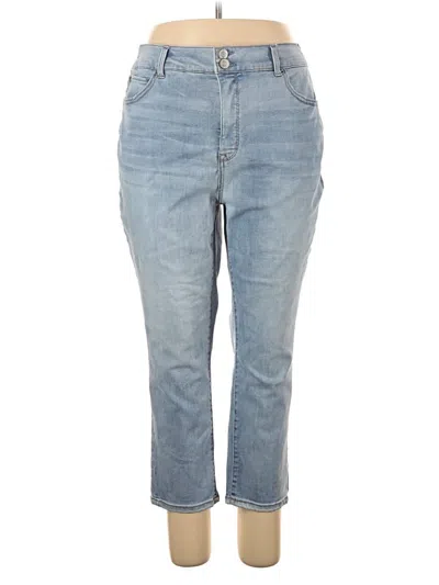 Pre-owned Terra & Sky Jeans In Blue