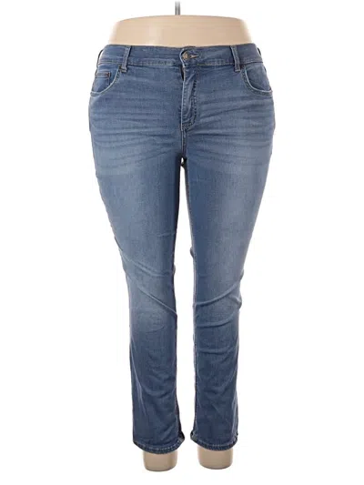 Pre-owned Terra & Sky Jeans In Blue