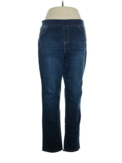 Pre-owned Terra & Sky Jeans In Blue