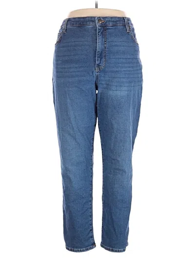 Pre-owned Terra & Sky Jeans In Blue