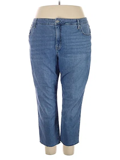 Pre-owned Terra & Sky Jeans In Blue
