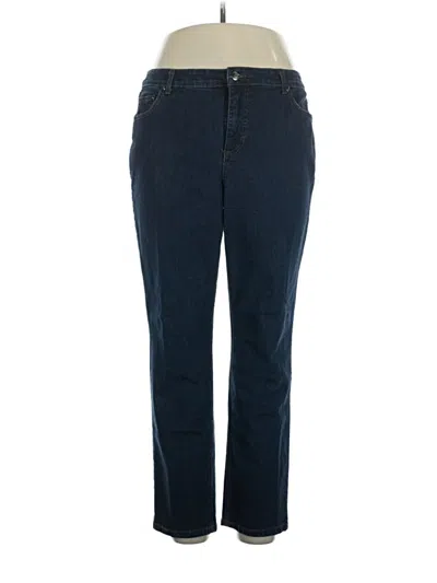Pre-owned Terra & Sky Jeans In Blue