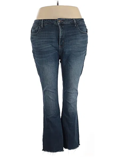 Pre-owned Terra & Sky Jeans In Blue