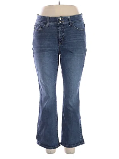 Pre-owned Terra & Sky Jeans In Blue