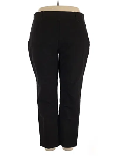 Pre-owned Terra & Sky Jeggings In Black