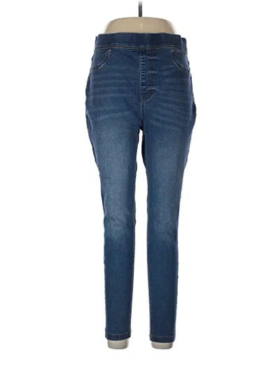 Pre-owned Terra & Sky Jeggings In Blue