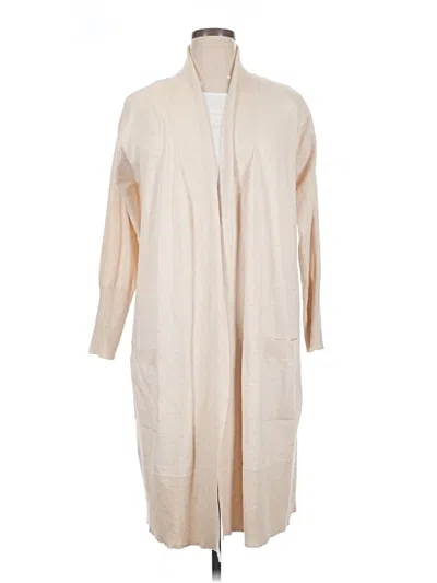 Pre-owned Terra & Sky Kimono In Tan