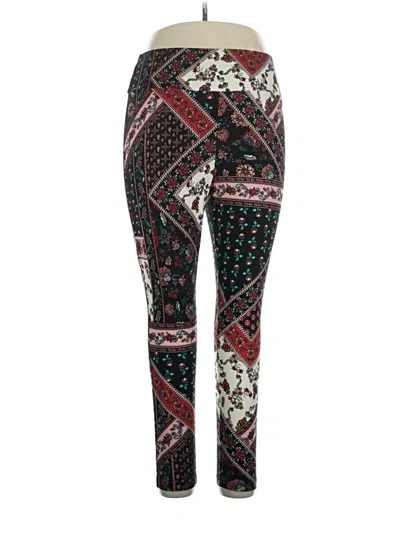 Pre-owned Terra & Sky Leggings In Black