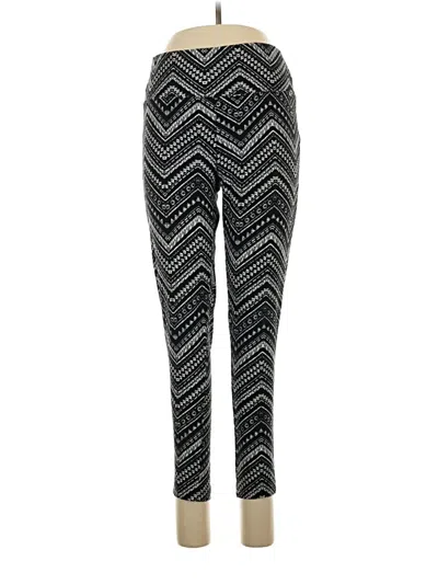 Pre-owned Terra & Sky Leggings In Black
