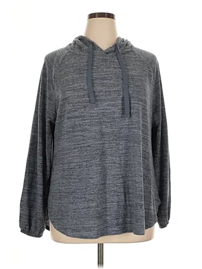 Pre-owned Terra & Sky Long Sleeve T-shirt In Gray