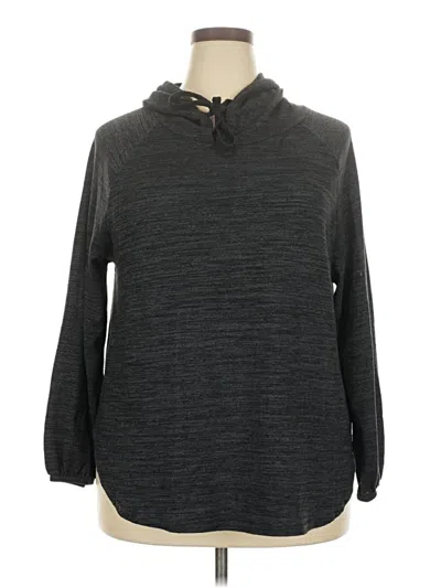 Pre-owned Terra & Sky Pullover Sweater In Gray