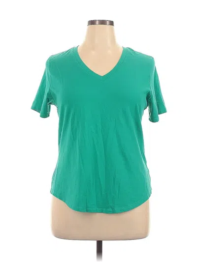 Pre-owned Terra & Sky Short Sleeve T-shirt In Blue