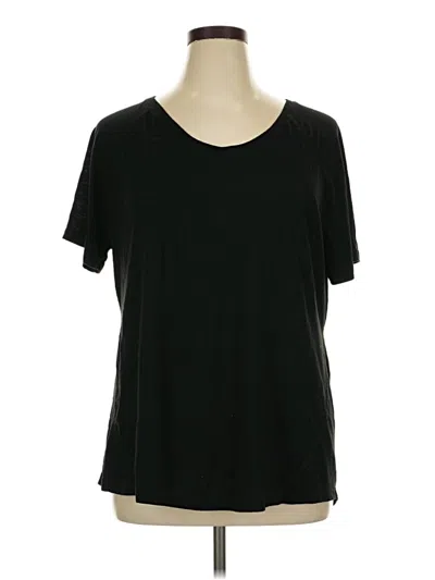 Pre-owned Terra & Sky Short Sleeve T-shirt In Black