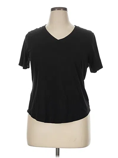 Pre-owned Terra & Sky Short Sleeve T-shirt In Black
