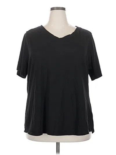 Pre-owned Terra & Sky Short Sleeve T-shirt In Black