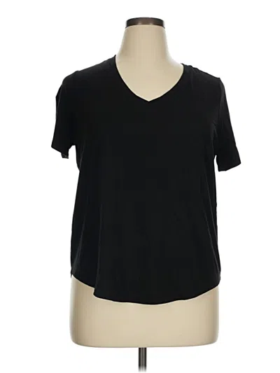 Pre-owned Terra & Sky Short Sleeve T-shirt In Black