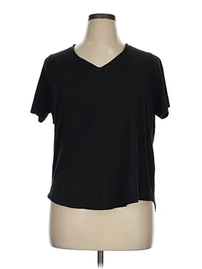 Pre-owned Terra & Sky Short Sleeve T-shirt In Black