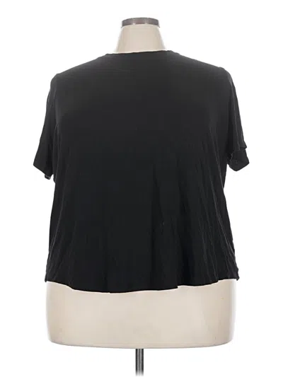 Pre-owned Terra & Sky Short Sleeve T-shirt In Black