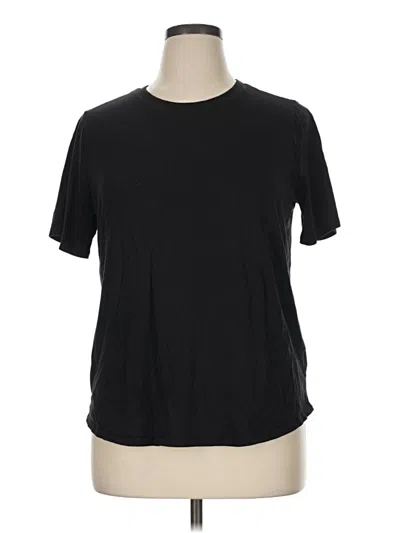 Pre-owned Terra & Sky Short Sleeve T-shirt In Black