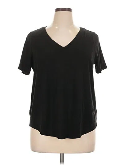 Pre-owned Terra & Sky Short Sleeve T-shirt In Black