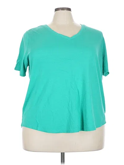 Pre-owned Terra & Sky Short Sleeve T-shirt In Blue