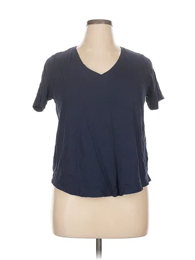 Pre-owned Terra & Sky Short Sleeve T-shirt In Blue