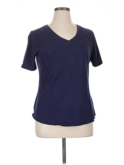 Pre-owned Terra & Sky Short Sleeve T-shirt In Blue