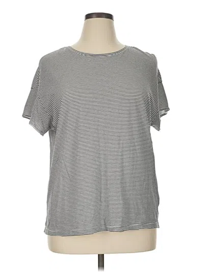 Pre-owned Terra & Sky Short Sleeve T-shirt In Gray