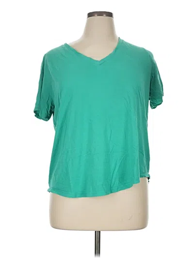 Pre-owned Terra & Sky Short Sleeve T-shirt In Green