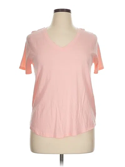 Pre-owned Terra & Sky Short Sleeve T-shirt In Pink
